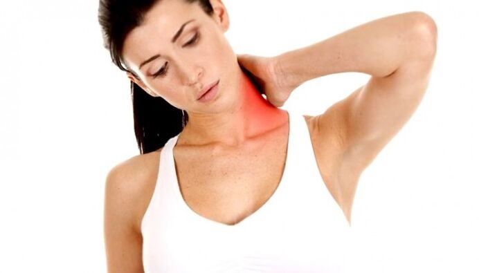 Osteokondroz nedeniyle boyun ağrısı